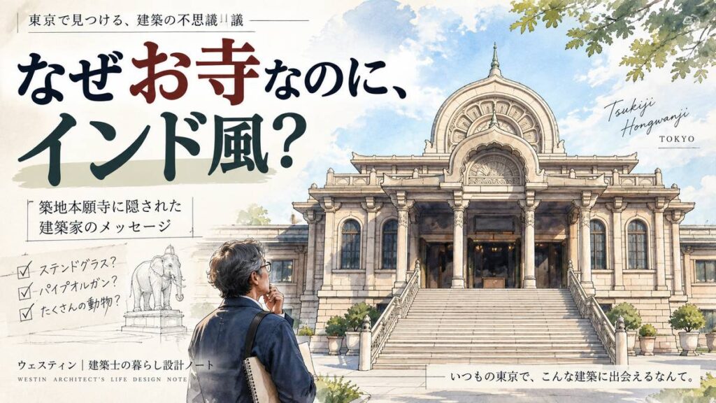 築地本願寺の正面